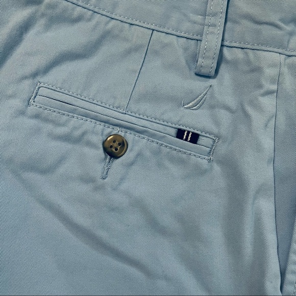 NAUTICA | MEN’S DECK SHORTS | BABY BLUE | 30W - Picture 2 of 10